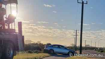 Car crash in West End of Geraldton likely caused power outage in nearby suburbs - The West Australian