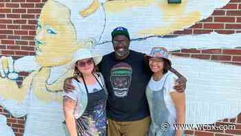 Stuck in Vermont: Juniper Creative Arts paints community murals with NEK students - WCAX