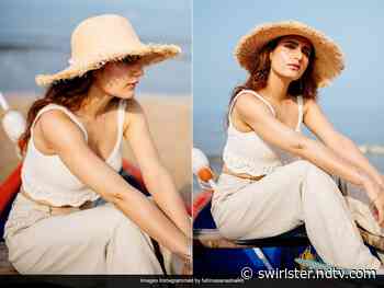 Taking Summer Fashion Seriously Is Fatima Sana Shaikh In Crochet Crop Top And Oversized Hat - NDTV Swirlster