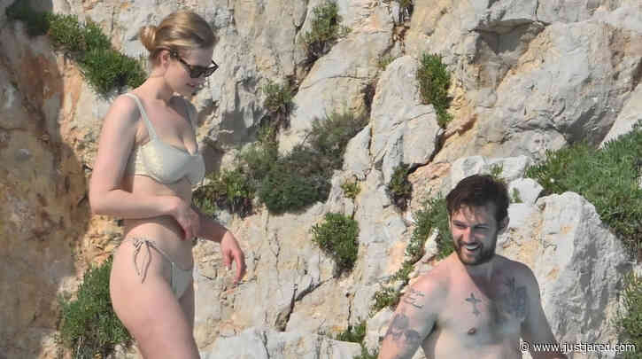 Alex Pettyfer & Wife Toni Garrn Bare Their Beach Bodies During Time Off in Cannes