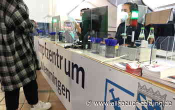 Corona: Impfzentrum in Memmingen reagiert auf sinkende Nachfrage - Allgäuer Zeitung