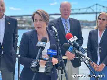 Maura Healey visits Fall River Pier as part of governor campaign - WLNE-TV (ABC6)