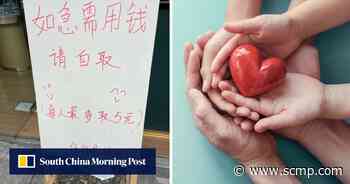 ‘Trust is a joy’: novel idea for coin box helping passers-by a social media hit - South China Morning Post