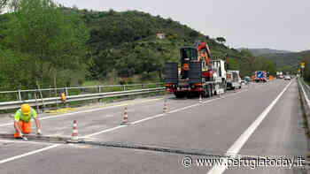 E45, Pierantonio: chiuso lo svincolo per un mese a causa dell'opera al cavalcavia - PerugiaToday