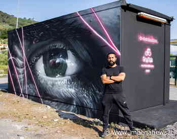 A Imperia l’opera di street art per le cabine di E-Distribuzione celebra il Giro d’Italia - ImperiaNews.it