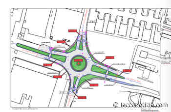 Merate, rotonda 'pericolosa' di via Laghetto: al via i lavori di riqualificazione - Lecco Notizie