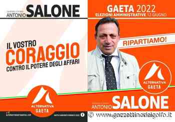 Elezioni comunali Gaeta: Antonio Salone candidato sindaco dell’Alternativa (VIDEO) - gazzettinodelgolfo.it