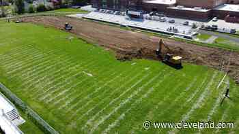 Cleveland Browns-funded turf installation continues at Akron Public Schools’ Griffin Stadium - cleveland.com