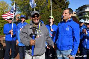 Donnie Griffin honored as Peace Run comes to Edmonds - My Edmonds News