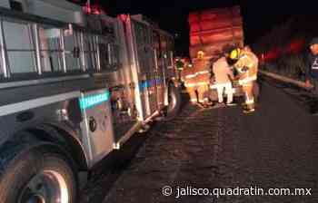 Un muerto y 2 lesionados deja choque en la carretera Santa Rosa-La Barca - Quadratín Jalisco