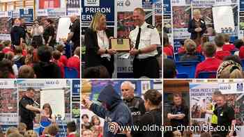 Oldham pupils learn that 'Actions have Consequences' during the Operation Sceptre Week of Action - Oldham Chronicle