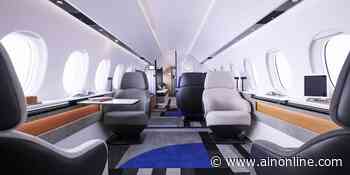 Dassault Wins Red Dot Award for Falcon 10X Cabin Design - Aviation International News