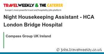 Compass Group UK Ireland: Night Housekeeping Assistant - HCA London Bridge Hospital