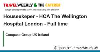 Compass Group UK Ireland: Houseekeper - HCA The Wellington Hospital London - Full time