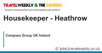 Compass Group UK Ireland: Housekeeper - Heathrow