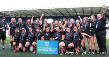 Biggar RFC ladies celebrate National Plate final win at Murrayfield stadium - Daily Record