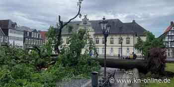 Wetterdienst bestätigt drei Tornados in NRW, Dutzende Verletzte und ein Toter