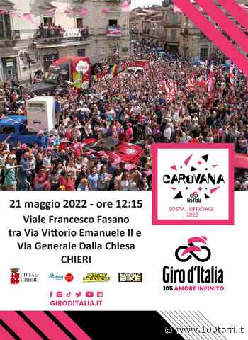 Ecco il Giro d'Italia. Da Santena a Torino passando per Chieri e il Chierese. - CentoTorri