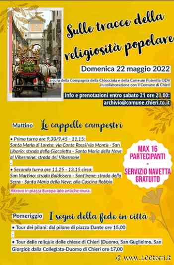 Chieri. Sulle tracce della religiosità popolare: cappelle campestri e piloni - CentoTorri
