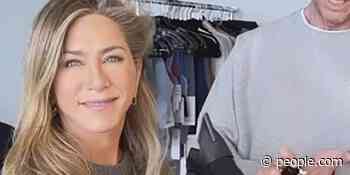 Jennifer Aniston Blow-Dries Her Hair While Playfully Mimicking Longtime Hairstylist Chris McMillan - PEOPLE