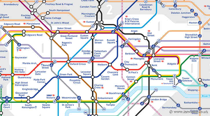 The Elizabeth line has appeared on the new tube map