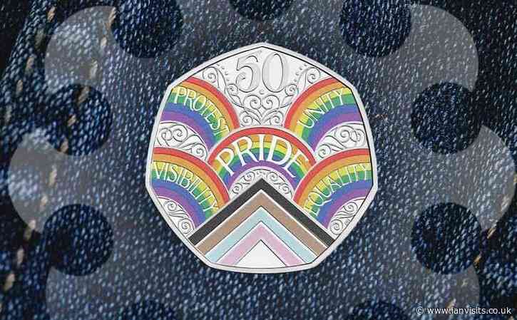 The Royal Mint’s new LGBTQ+ 50p coin will be legal tender