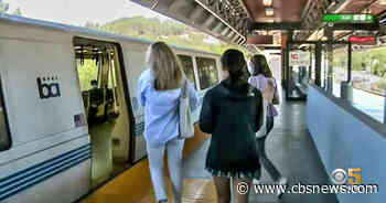 BART service stopped between Pleasant Hill and Concord stations due to brush fire - CBS News