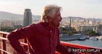 Sir Richard Branson joins crew for Valiant Lady launch celebration - KarryOn