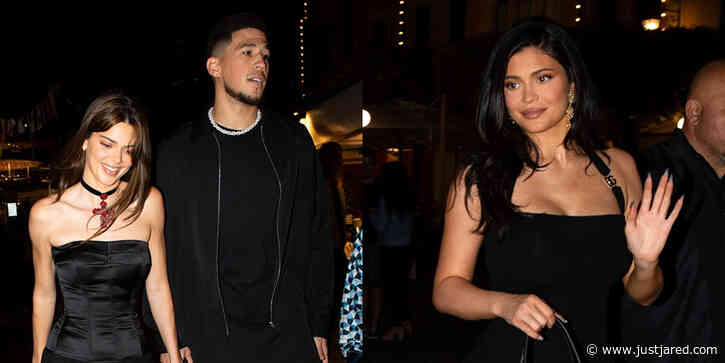Kendall & Kylie Jenner Attend Kourtney's Pre-Wedding Dinner in Italy - See Photos!