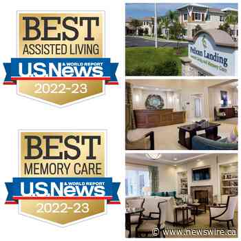 U.S. News &amp; World Report Names Pelican Landing a 2022-23 Best Assisted Living and Memory Care Community