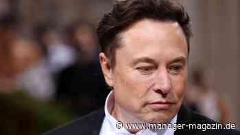 Elon Musk: Belästigungsvorwurf gegen CEO lässt Tesla-Aktie um acht Prozent fallen