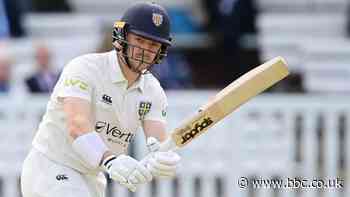 County Championship: Durham's Liam Trevaskis misses out on century on rain-hit second day against Middlesex