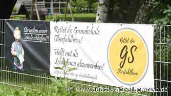 Wie wird der Bürgerentscheid über die Grundschule in Oberfahlheim formuliert?