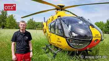Rettungshubschrauber in Landenöten in Jena: Warum der Pilot zweimal durchstarten muss - Ostthüringer Zeitung