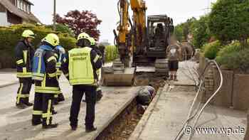 Wilnsdorf: Bagger durchtrennt bei Arbeiten Gasleitung - WP News