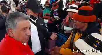 Las Bambas: ministro de Energía y Minas protagoniza incidentes con enojada población de Pumamarca | VIDEO - El Comercio Perú