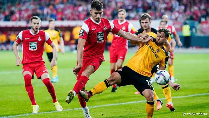 Fußball - Relegation 2. Liga: FCK und Dresden trennen sich torlos - ZDFheute