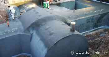 Bierbrauer ließ Gewölbekeller bei kaltem Wetter mit RD 2 The Green 1 von Botament reaktiv abdichten