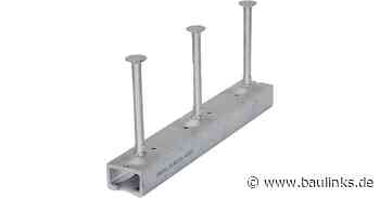 Europäische Technische Bewertung (ETA) für gezahnte Ankerschienen von Jordahl