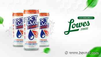 NXT LVL Hydrogen Infused Spring Water Enters Lowes Foods - BevNET.com