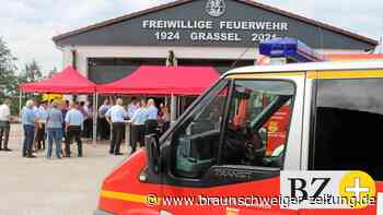 Grasseler Brandschützer feiern ihr neues Feuerwehrhaus