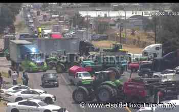 En Calpulalpan, enojo y caos por bloqueo en carretera - El Sol de Tlaxcala