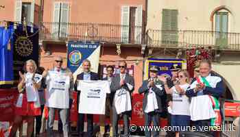 La Torch Run è stata a Vercelli in Piazza Cavour - Città di Vercelli