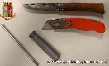 Fermato in stazione a Vercelli con coltello, taglierino e cacciavite - Quotidiano Piemontese