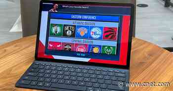 Save Up to $130 On a Samsung Galaxy Tab S7 FE and Get a Free Cover With Purchase     - CNET