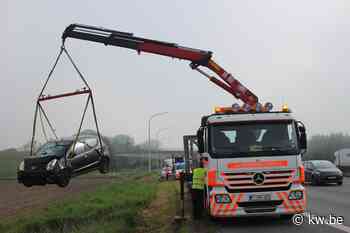 Ongeval aan afgesloten afrit in Waregem zorgt voor lange file - KW.be - KW.be