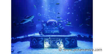 Ouverture du premier bar sous-marin au monde pour marquer le lancement du gin Hendrick's Neptunia