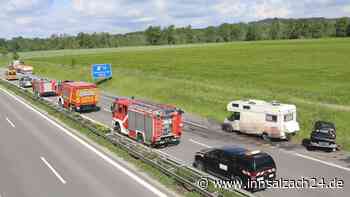 Wohnmobil-Fahrer (78) wird nach Panne auf der Autobahn von Lkw erfasst – tot