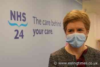 Nicola Sturgeon tests positive for Covid-19 - Ealing Times