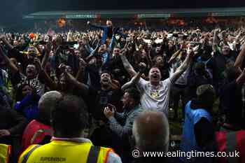 Pitch invasions a 'disaster' for football, warns Accrington chairman Andy Holt - Ealing Times